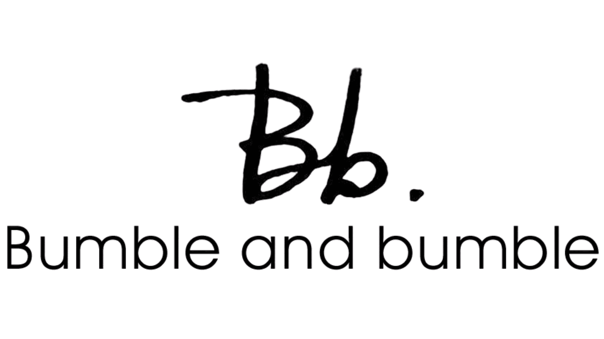 Bumble and bumble logo featuring stylized "Bb." text.