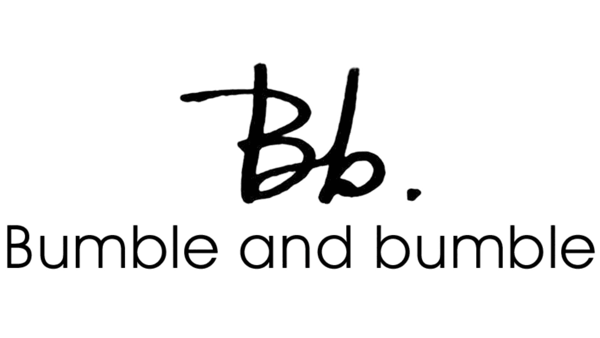 Bumble and bumble logo featuring stylized "Bb." text.
